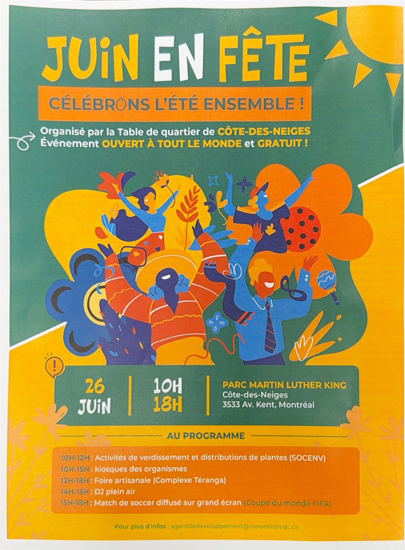 Table de quartier de CÔTE-DES-NEIGES